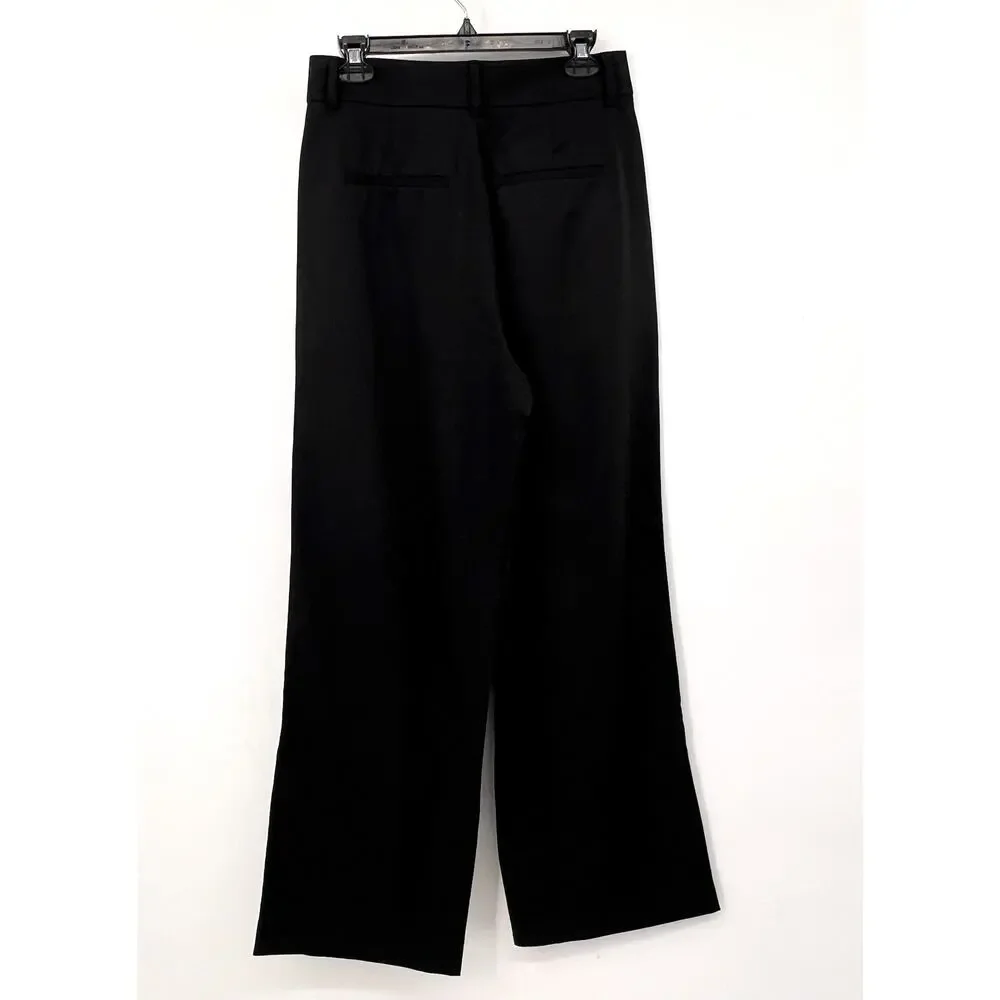 Everlane Womens The Way-High Drape Pants Size 6 Black 31
